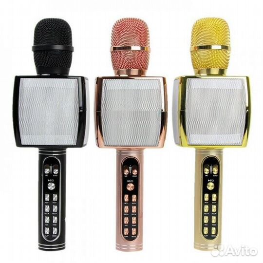 Микрофон-караоке с изменением голоса suyosd YS-91