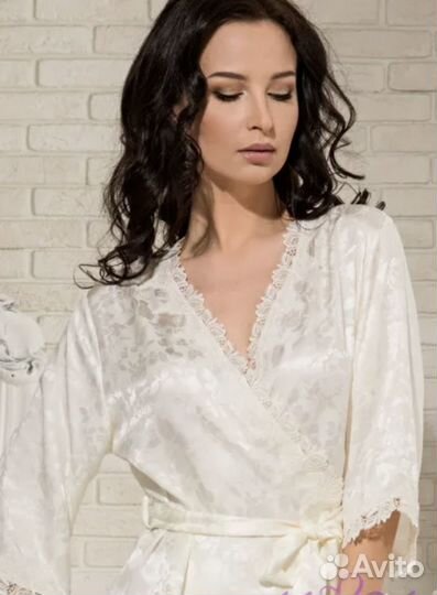 Халат натуральный шёлк новый размер 46-50