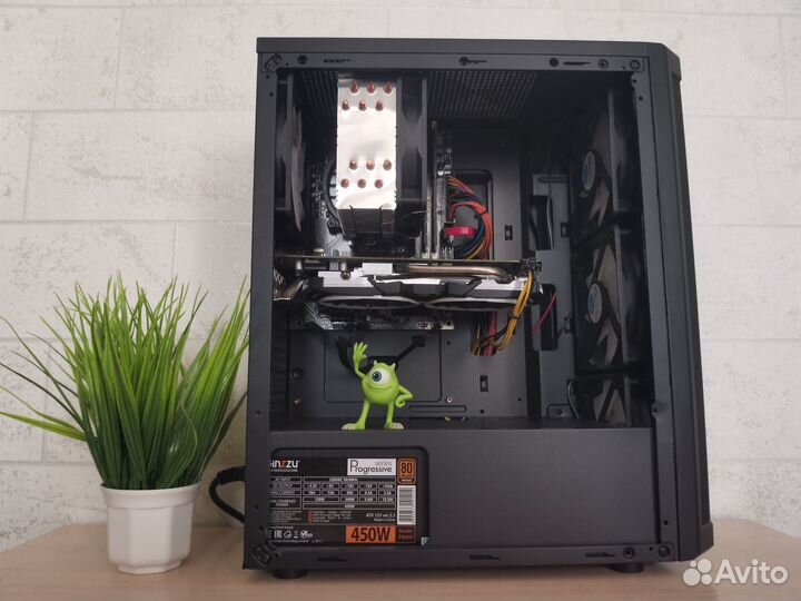 Игровой компьютер Xeon E5 + 32gb + SSD + RX 580 8g