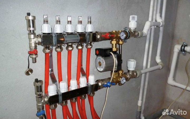 Монтаж систем Отопления/Водоснабжения/Канализации