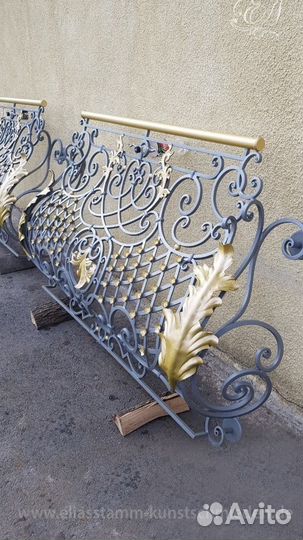 Кованный балкон