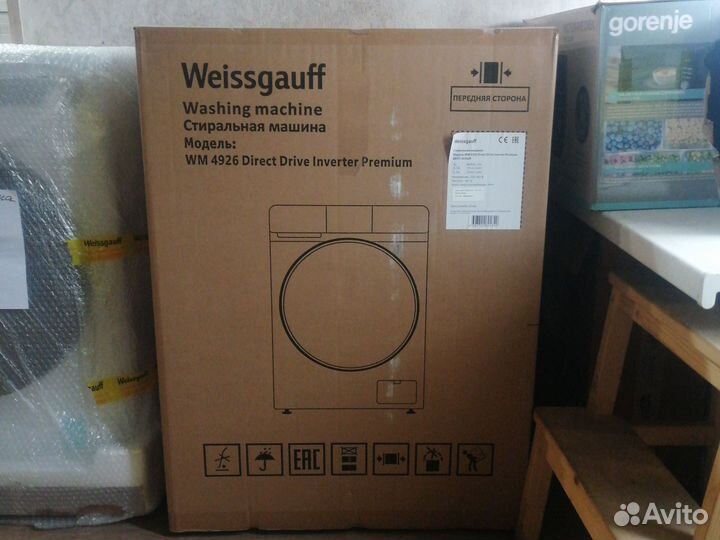 Стиральная машина Weissgauff WM4926 Новая