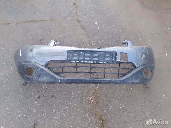 Передний бампер Nissan Qashqai 2013