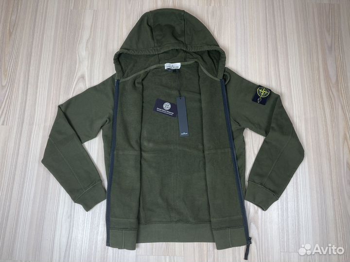 Худи на молнии Stone island