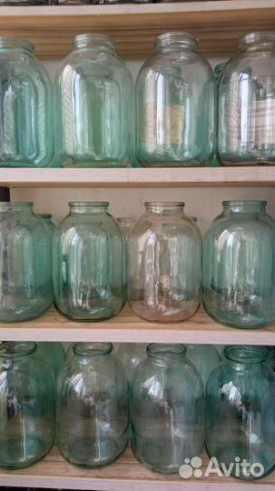 Банки стеклянные 3 и 2 литра в идеале