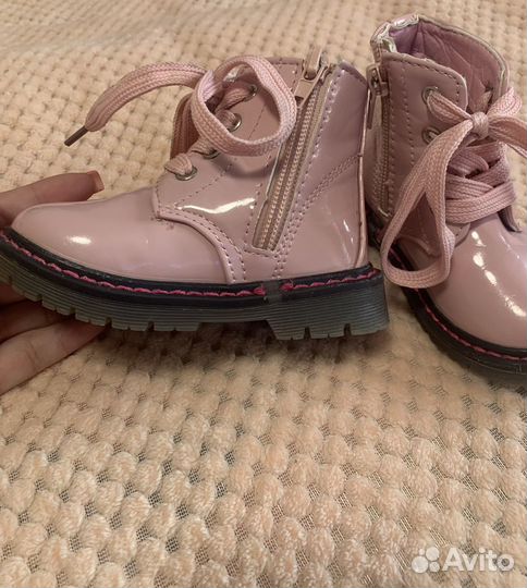 Ботинки демисезонные для девочки 21 размер