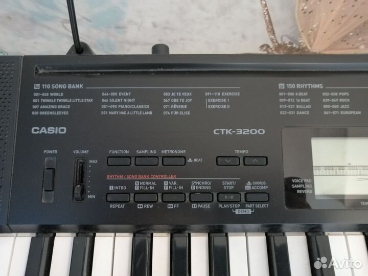 Синтезатор casio ctk-3200