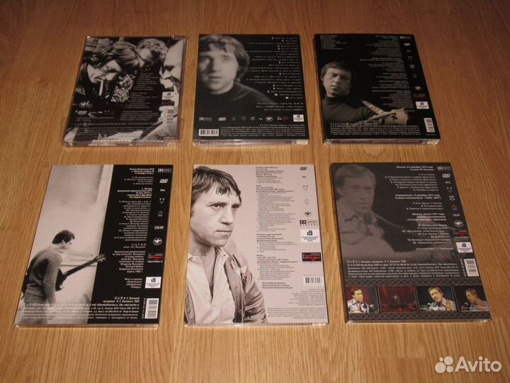 Высоцкий DVD Концерты Документальные съёмки Фильмы