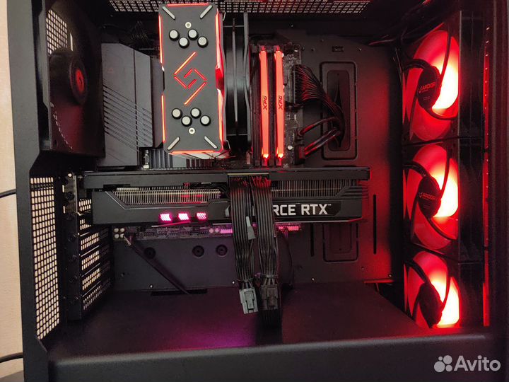 Игровой пк i5 12400f/RTX 3070/16 RAM /512 nvme