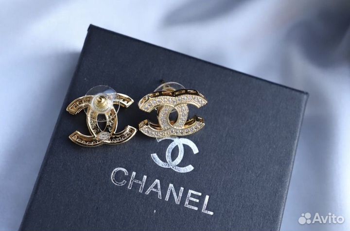 Серьги Chanel эксклюзив