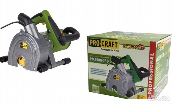 Штроборез procraft рм2500-230. PM1700-150