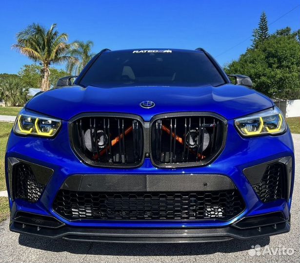 Желтые глазки DRL BMW X5 G05 X6 G06 X5M F95 X6M F9