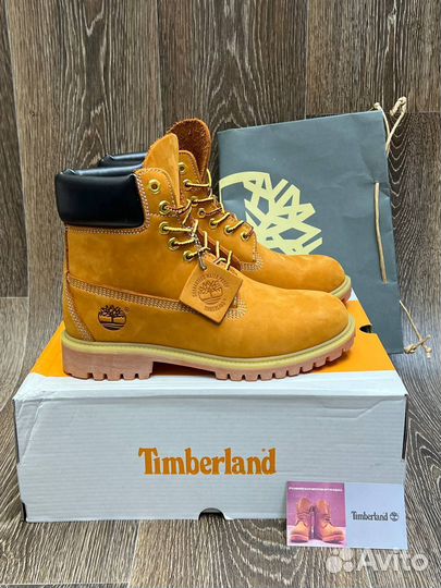 Timberland ботинки мужские кожаные зимние