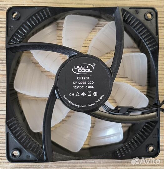 Вентиляторы deepcool 120 мм RGB - 3шт