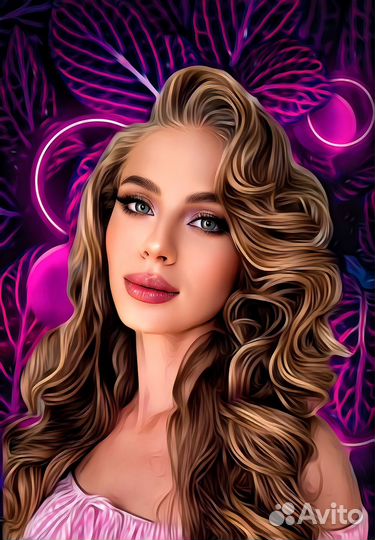 Арт портрет, художественная обработка фото