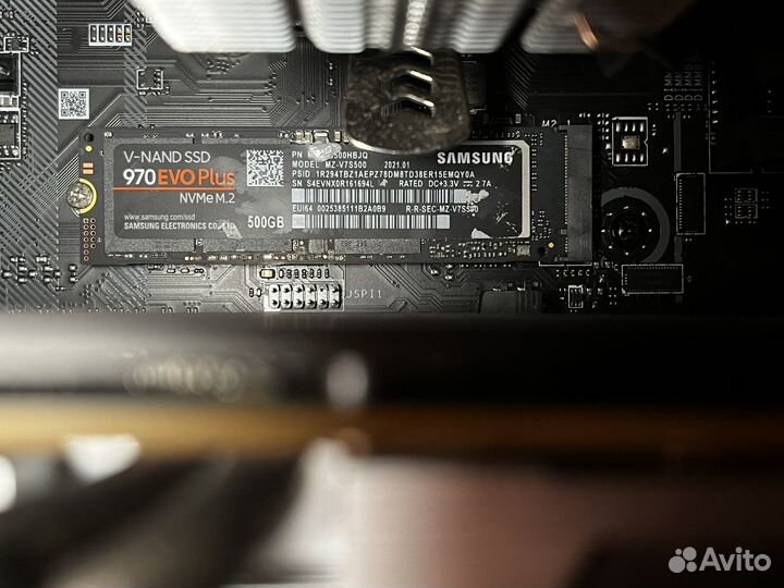 Ssd samsung 970 evo plus 500gb