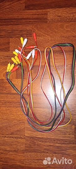 Тюльпаны - 3*3RCA, 2*2RCA провода