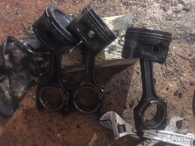 Шатун с Поршнем Шевроле Ланос 1,5