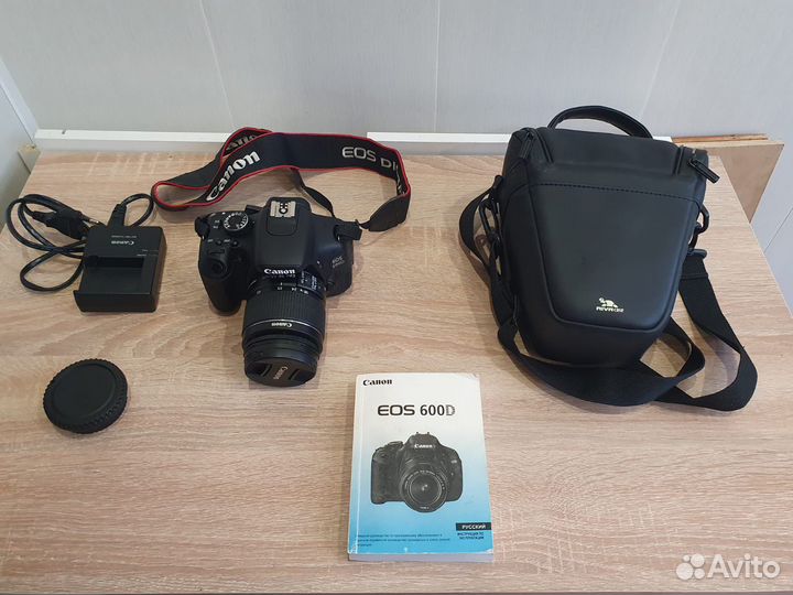 Зеркальный фотоаппарат canon 600d