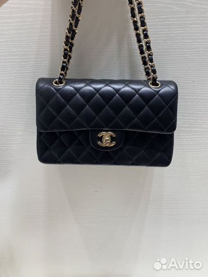 Сумка Chanel classic flap 2.55 чёрная