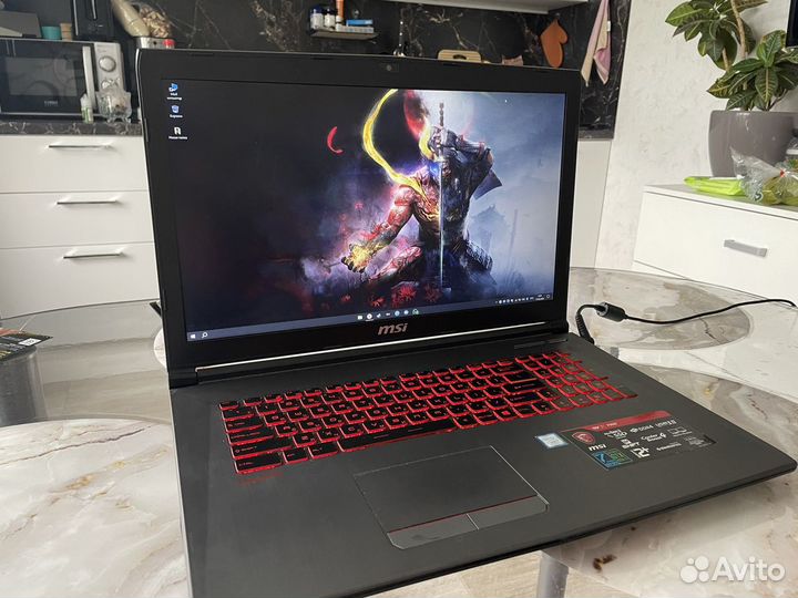 Игровой ноутбук MSI GV72-1278RU