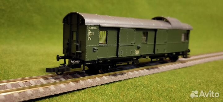 Железная дорога. Почтовый вагон 1 87 но