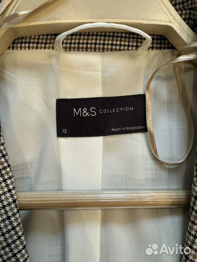 Пиджак marks and spencer 46 (M) новый