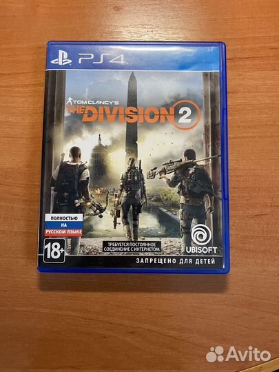 Игра на пс 4 The Division 2