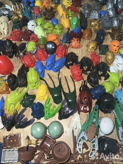 Лего оригинал, маски и детали Бионикл,аксессуары