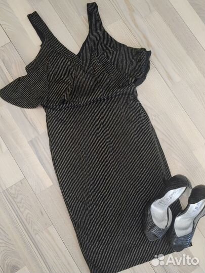 Вечернее платье черное р.42(36) Love Republik