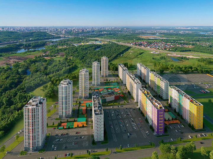 2-к. квартира, 71,6 м², 10/25 эт.