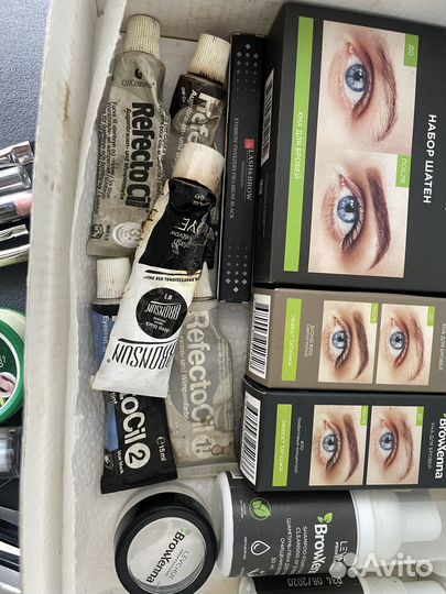 Набор бровиста, хна для бровей, brow henna