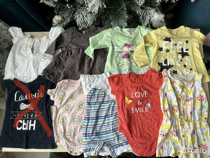 Детская одежда для девочек пакетом
