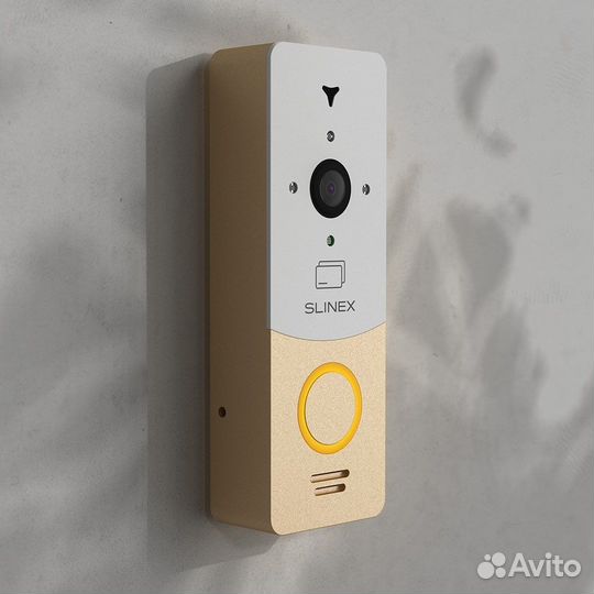 Slinex ML-20crhd золото+белый вызывная панель