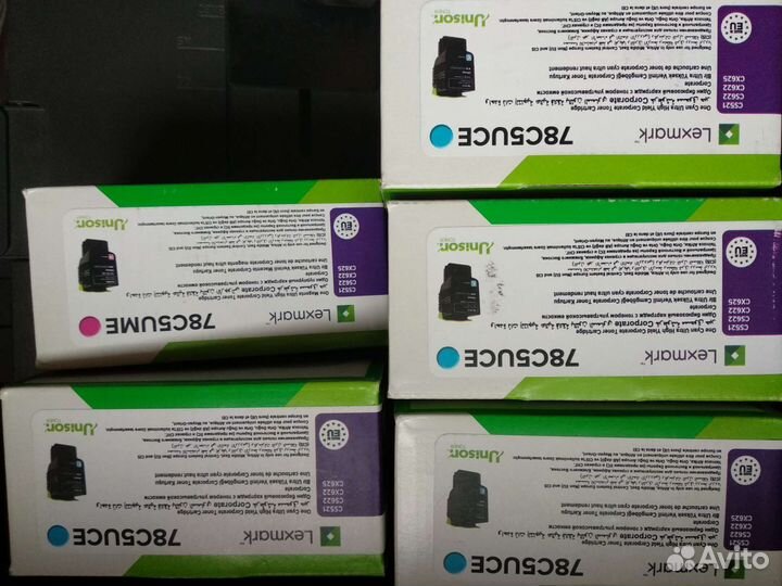 Картриджи lexmark