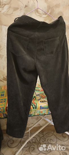 Вельветовые штаны женские