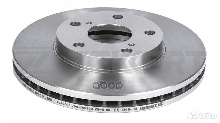 Диск торм. перед. Lexus ES (VZV MCV ) 91- Toyota