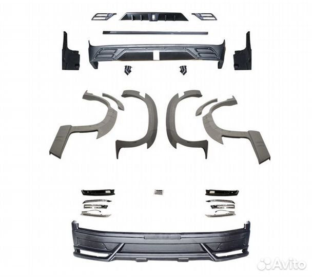 Комплект рестайлинга Wald для Land Cruiser 200