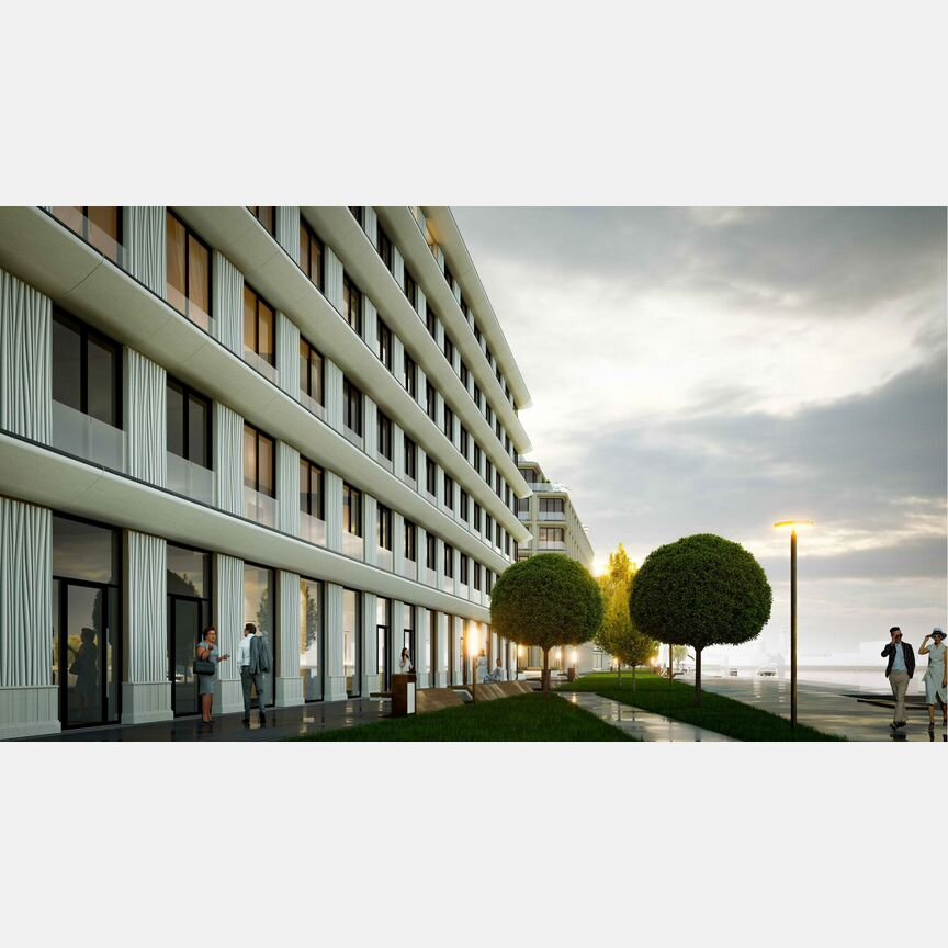 1-к. апартаменты, 42,6 м², 7/8 эт.