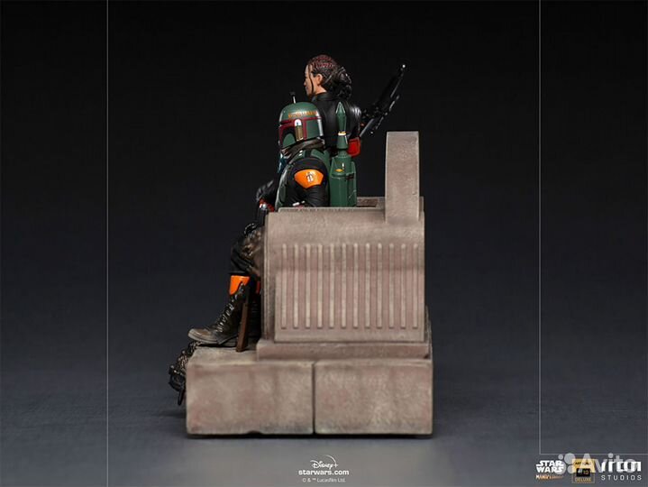Boba Fett & Fennec Shand on Throne Deluxe