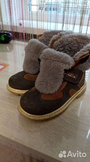 Ботинки зимние детские 30размер