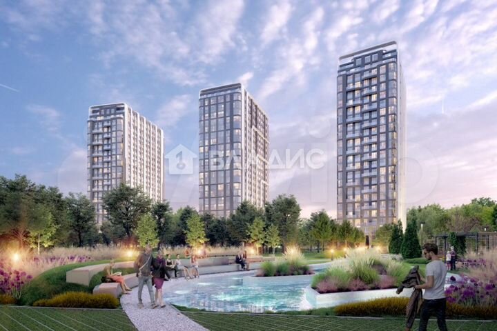 Квартира-студия, 28,6 м², 2/21 эт.