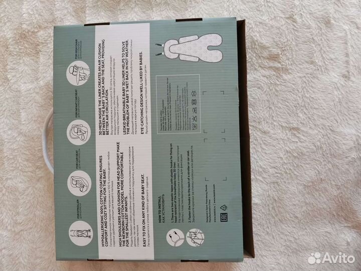 Дышащий матрасик leokid 3D newborn