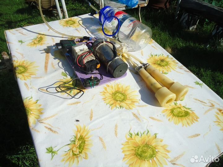 Аппарат для дойки коз