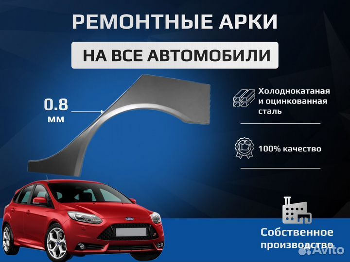 Задняя арка Dodge Caliber