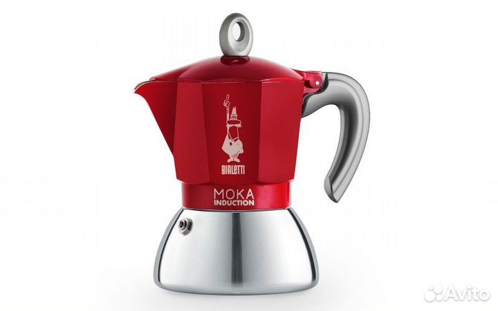 Новая Гейзерная кофеварка Bialetti New Moka Induct