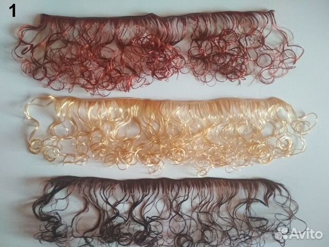 Волосы трессы для игрушек