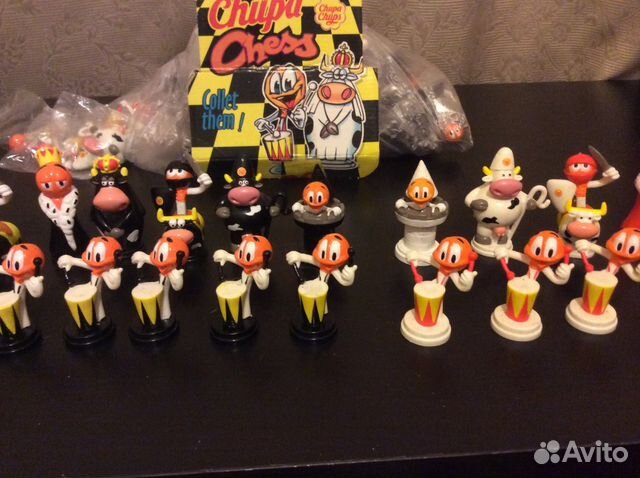 Фигурки, шахматы Чупа чупс