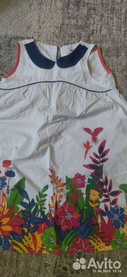 Платья много, для девочки 3-6лет