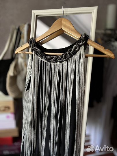 Вечернее платье мини XS